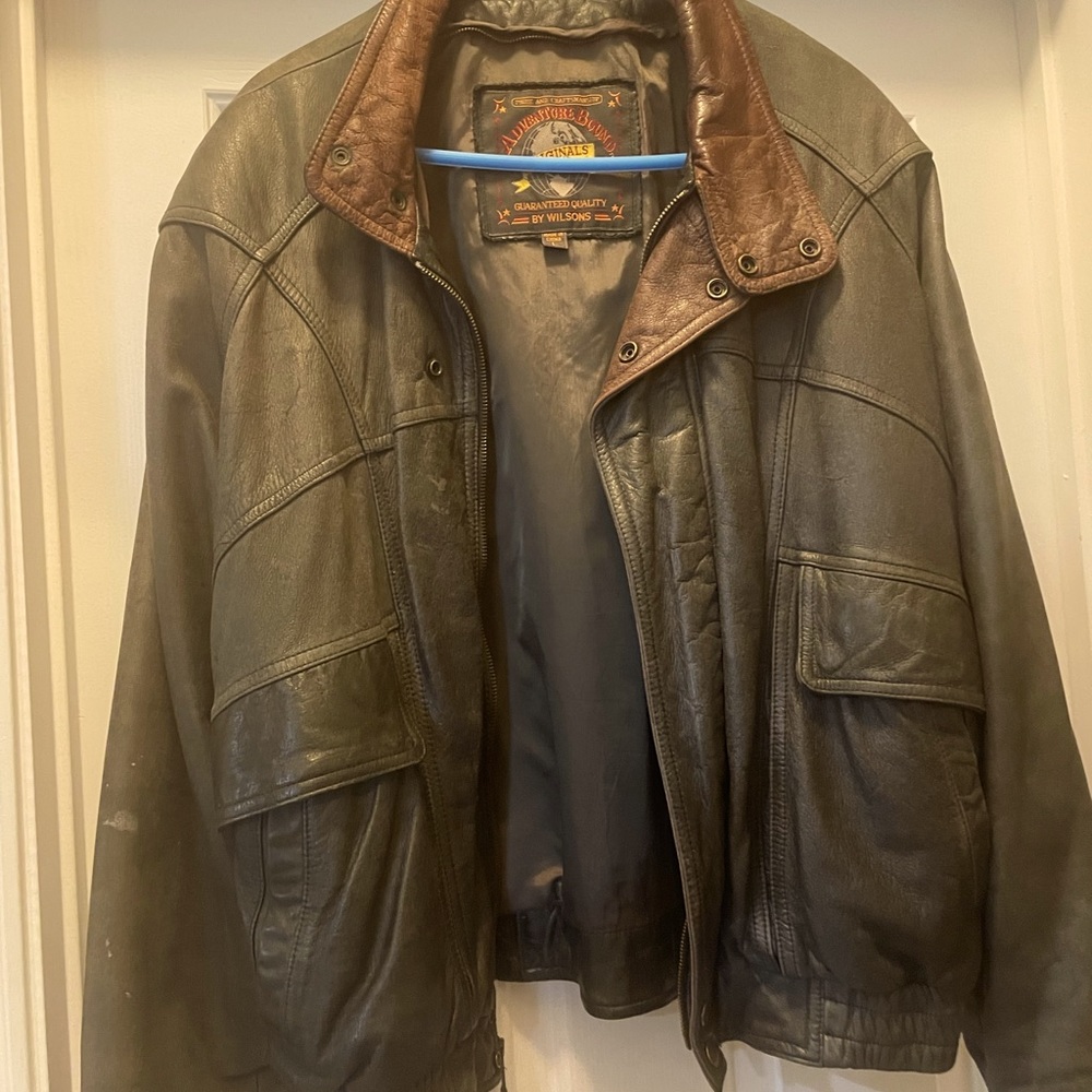 Wilson’s Adventure Bound Originals Men’s Leather Jacket